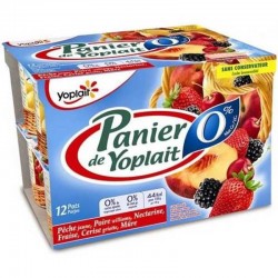 PANIER DE YOPLAIT 12 POTS